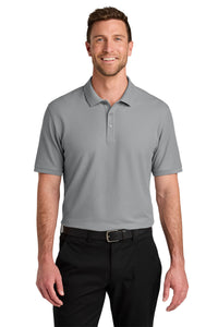 Port Authority Wearever Signature Pique Polo K200 - Gusty Grey