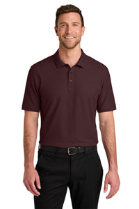 Port Authority Wearever Signature Pique Polo K200 - Maroon