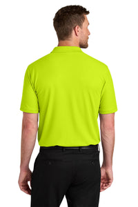 Port Authority Wearever Signature Pique Polo K200 - Neon Yellow Back