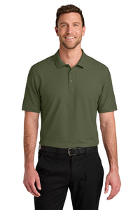 Port Authority Wearever Signature Pique Polo K200 - Olive Drab Green