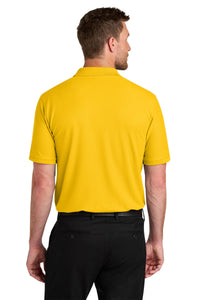 Port Authority Wearever Signature Pique Polo K200 - Sunflower Yellow Back