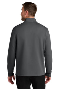 Port Authority Wearever Signature Double Pique 1/4-Zip K210 - Storm Grey Back