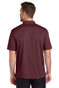 Port Authority Wearever Performance Pique Polo K240 - Burgundy Back