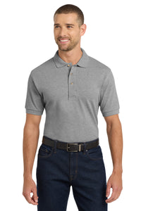 Port Authority Heavyweight Cotton Pique Polo - Oxford