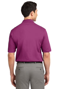 Port Authority Rapid Dry Polo - Boysenberry Pink Back