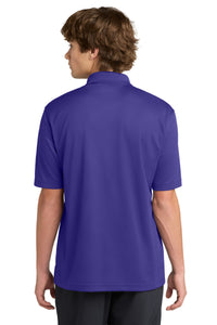 Sport-Tek Dri-Mesh Polo - Purple Back