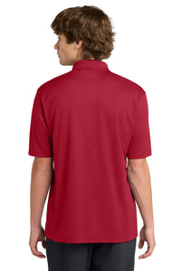 Sport-Tek Dri-Mesh Polo - Red Back