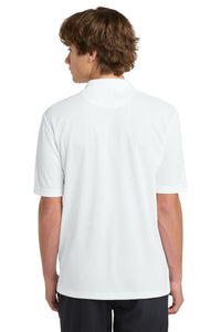Sport-Tek Dri-Mesh Polo - White Back