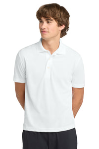 Sport-Tek Dri-Mesh Polo - White