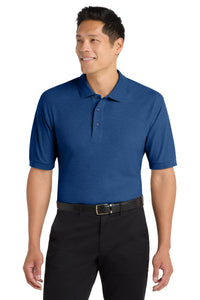 Port Authority Extended Size Silk Touch Polo K500ES - Royal