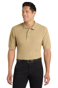 Port Authority Extended Size Silk Touch Polo K500ES - Stone