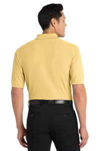 Port Authority Silk Touch Polo K500 - Banana Back