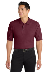 Port Authority Silk Touch Polo K500 - Maroon