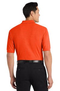 Port Authority Silk Touch Polo K500 - Orange Back