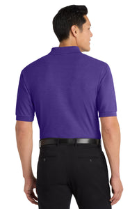 Port Authority Silk Touch Polo K500 - Purple Back