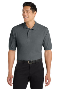 Port Authority Silk Touch Polo K500 - Steel Grey