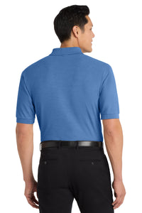 Port Authority Silk Touch Polo K500 - Ultramarine Blue Back