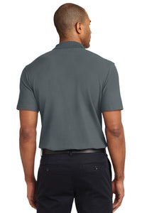 Port Authority Stain-Release Polo - Steel Grey Back
