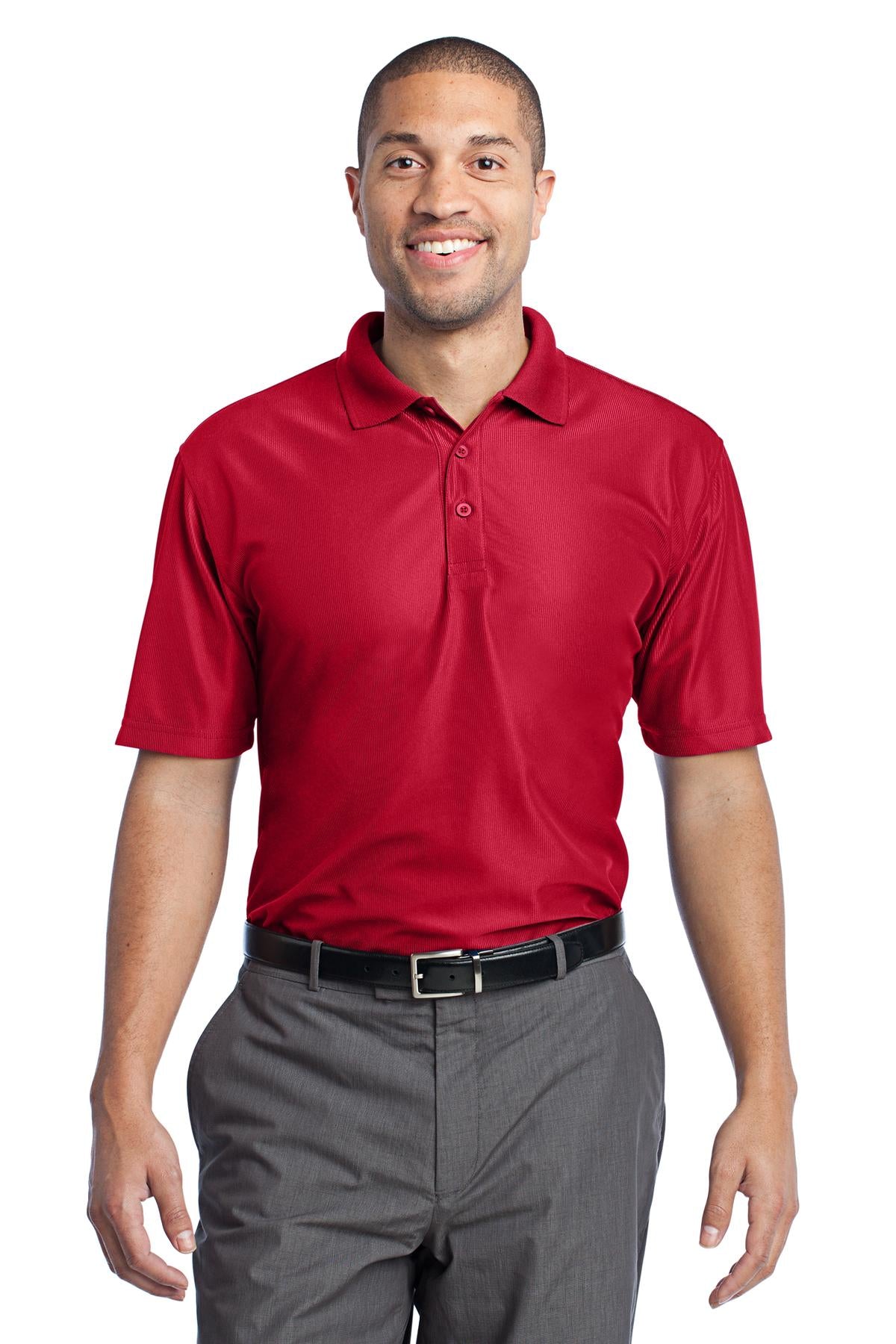 DISCONTINUED Port Authority Performance Vertical Pique Polo - Classic Red