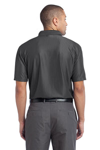 DISCONTINUED Port Authority Performance Vertical Pique Polo - Shadow Grey Back