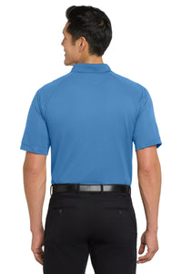 Port Authority Dry Zone Ottoman Polo - Blue Lake Back