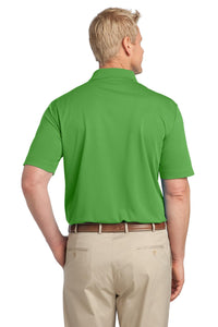 Port Authority Tech Pique Polo - Cactus Green Back