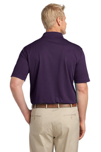 Port Authority Tech Pique Polo - Regal Purple Back