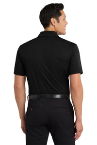 Port Authority Tech Pique Polo - Black Back