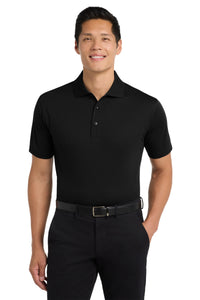Port Authority Tech Pique Polo - Black