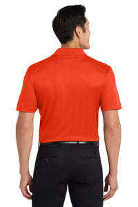 Port Authority Performance Fine Jacquard Polo - Autumn Orange Back