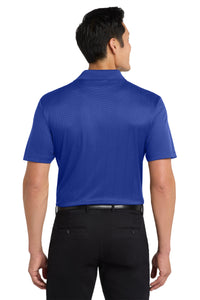 Port Authority Performance Fine Jacquard Polo - Hyper Blue Back