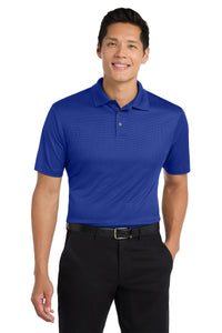 Port Authority Performance Fine Jacquard Polo - Hyper Blue