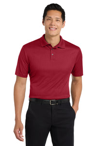 Port Authority Performance Fine Jacquard Polo - Rich Red