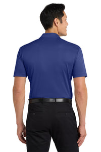 Port Authority Silk Touch Performance Pocket Polo - Royal Back