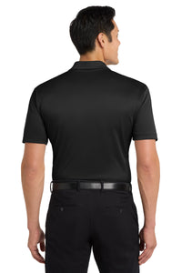 Port Authority Tall Silk Touch Performance Polo - Black Back