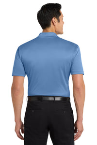 Port Authority Silk Touch Performance Polo - Carolina Blue Back