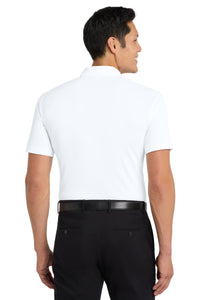 Port Authority Silk Touch Performance Polo - White Back