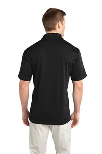 DISCONTINUED Port Authority Tech Embossed Polo - Black Back