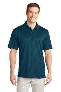 DISCONTINUED Port Authority Tech Embossed Polo - Poseidon Blue