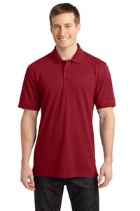 Port Authority Stretch Pique Polo - Chili Red