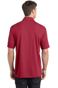 Port Authority Cotton Touch Performance Polo - Chili Red Back