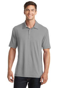 Port Authority Cotton Touch Performance Polo - Frost Grey