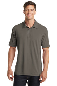 Port Authority Cotton Touch Performance Polo - Grey Smoke
