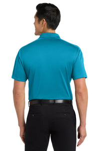 Port Authority Diamond Jacquard Polo - Blue Wake Back
