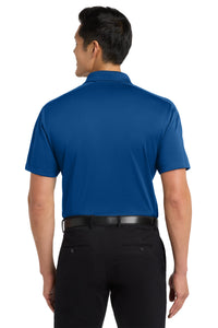 Port Authority Diamond Jacquard Polo - True Blue Back