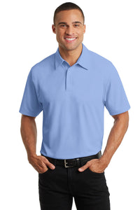DISCONTINUED Port Authority Dimension Polo - Dress Shirt Blue