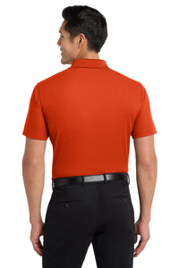 Port Authority Dry Zone Grid Polo - Autumn Orange Back