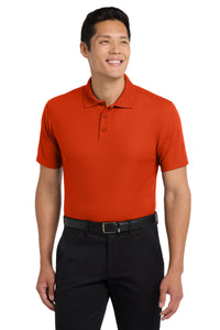 Port Authority Dry Zone Grid Polo - Autumn Orange