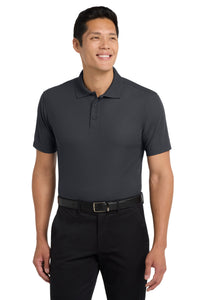 Port Authority Dry Zone Grid Polo - Battleship Grey
