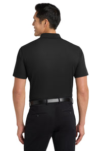 Port Authority Dry Zone Grid Polo - Black Back